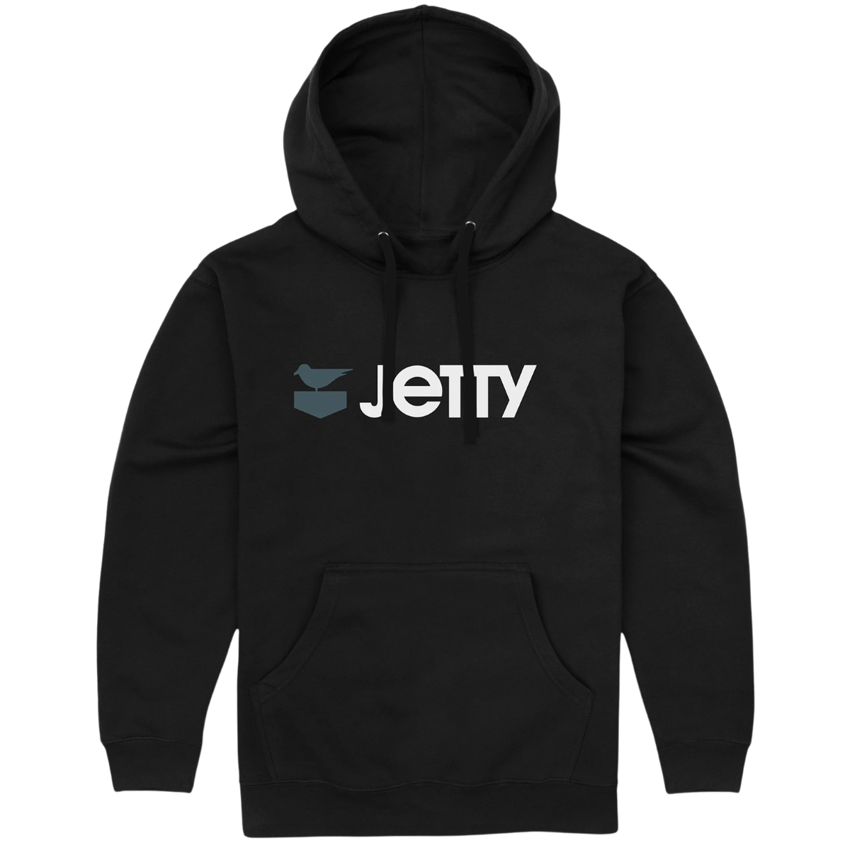 Jetty Otis Logo Hoodie - Black