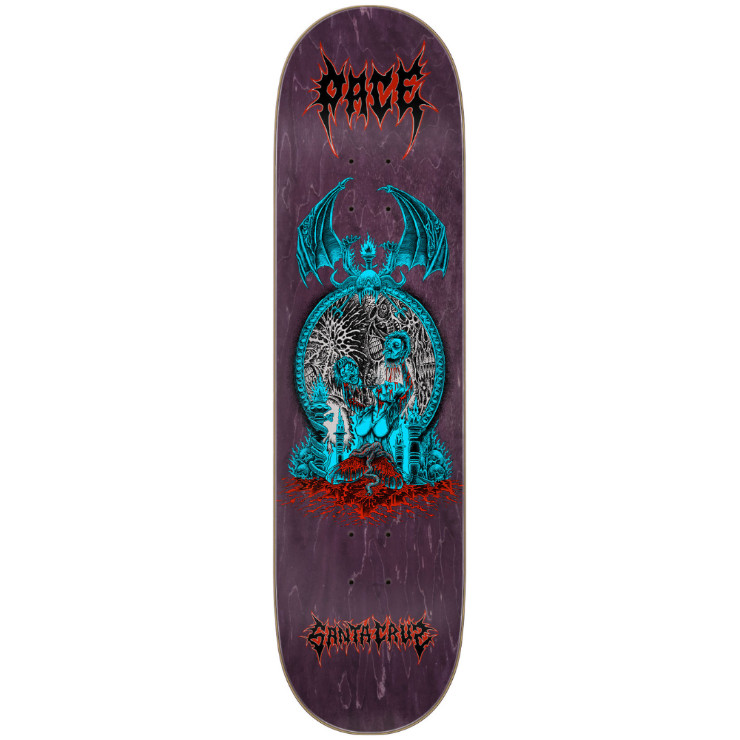 8.25" Santa Cruz Pace Mirror Pro Skateboard Deck