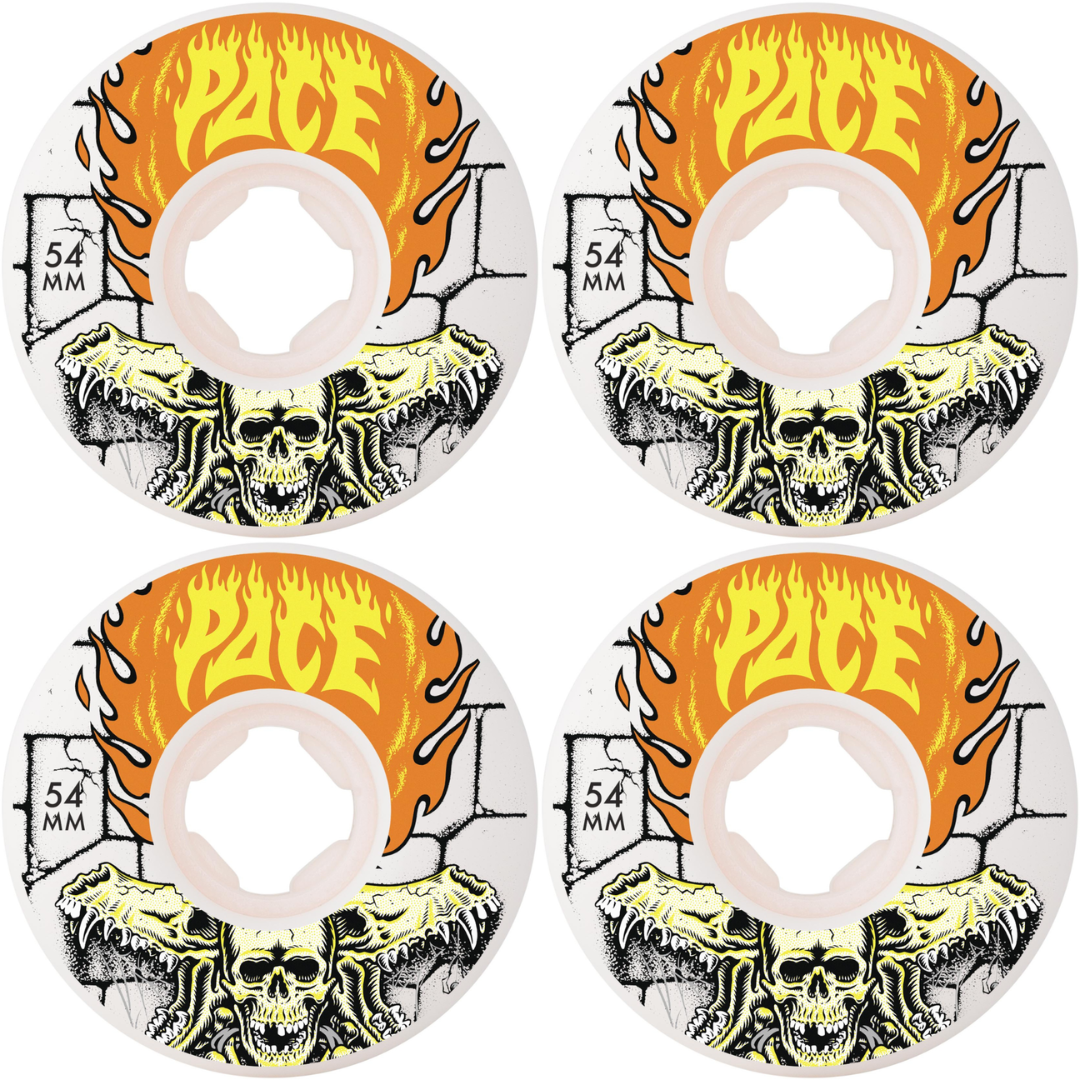 54mm OJ Wheels Rob Pace Dungeon Elite Chubbies White 101a