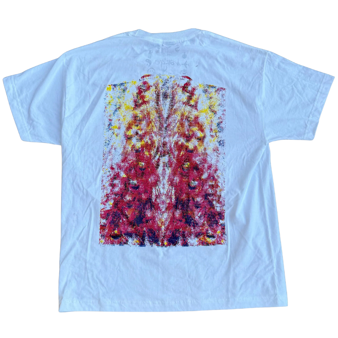 Hurt Feelings Peacock T-Shirt - White