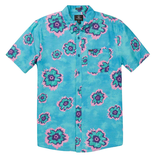 Volcom Medal Petal Short Sleeve Woven Button-Up