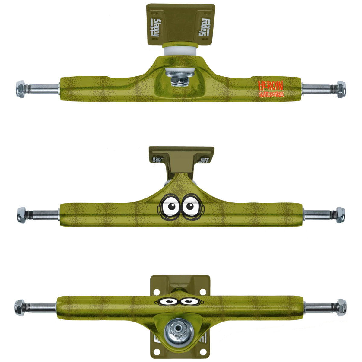 9.5" Slappy ST1 Hollow Pickle Trucks