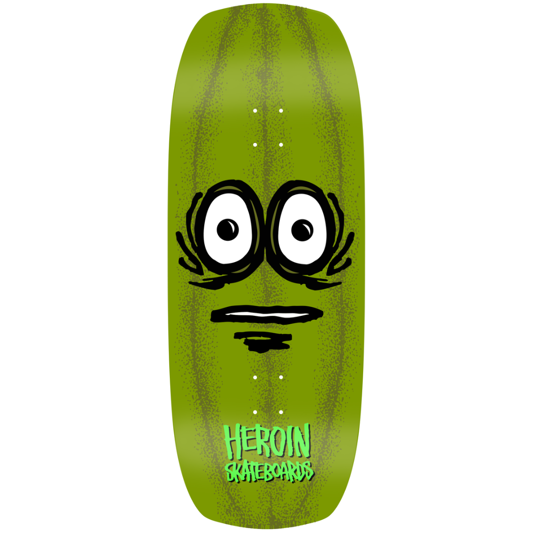 12.0" Heroin Skateboards The Pickle Skateboard Deck
