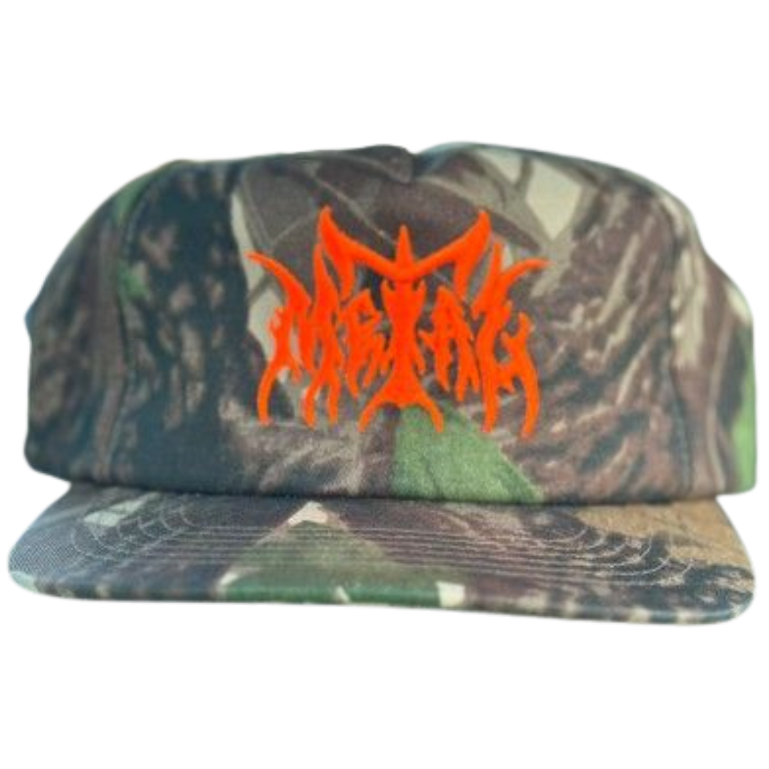 Metal Skateboards Logo Pine Camo Hat