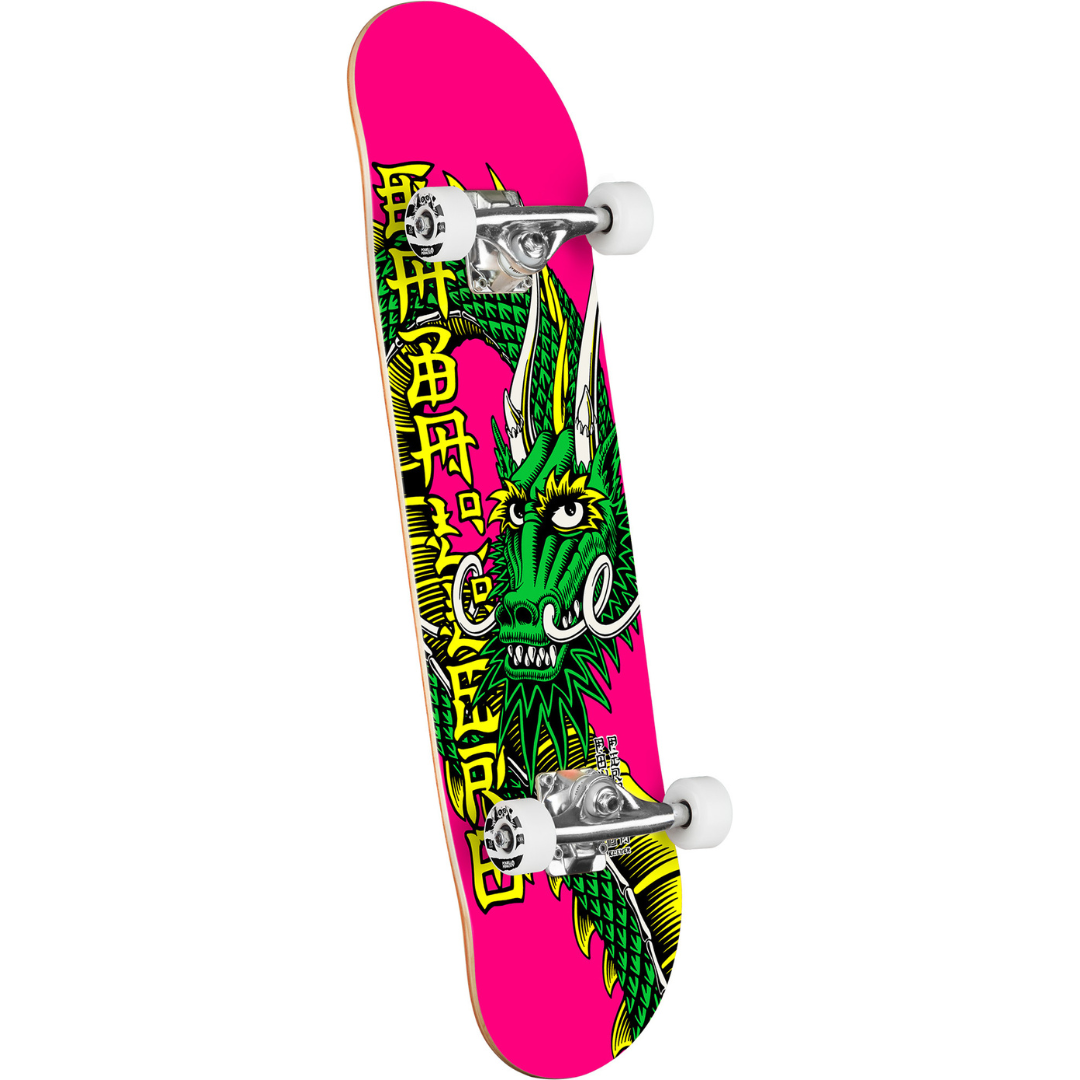 8.25" Powell Peralta Cab Ban This Birch Complete Skateboard - Pink