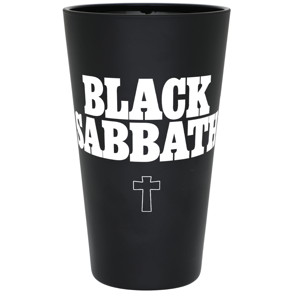 OJ Wheels x Black Sabbath Pint Glass - Black Frosted