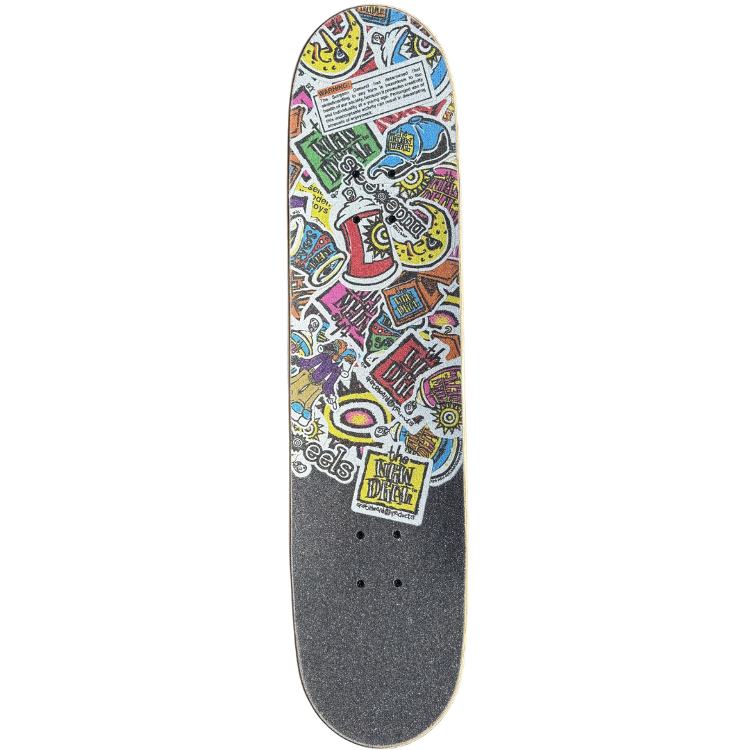 8.0" Pro Skateboard Shop Seagull Complete Skateboard - Brown