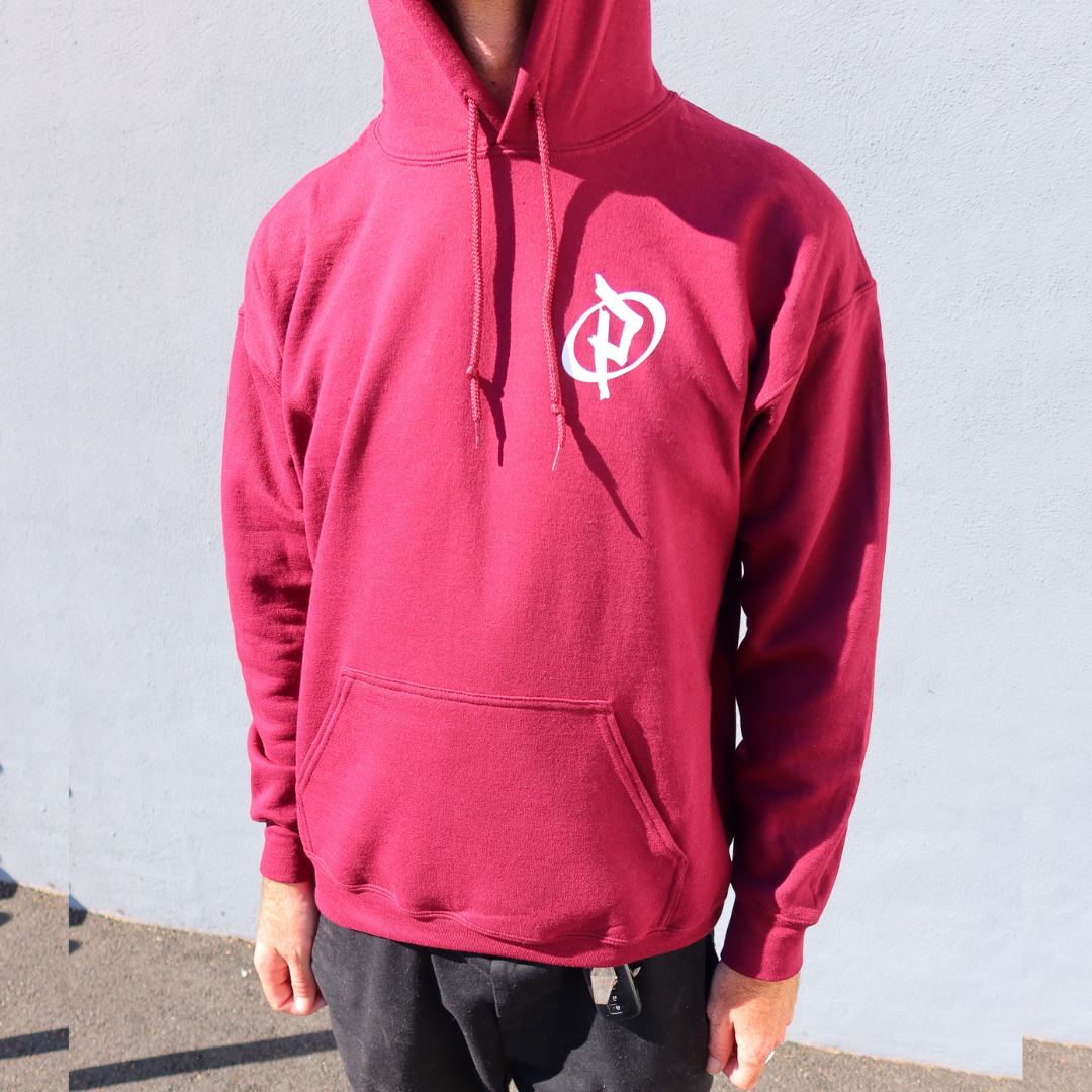 Pro Skateboard Shop P Logo Hoodie - Maroon