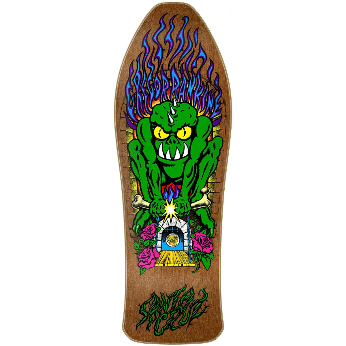 10.39" Santa Cruz Rankine Monster Reissue Skateboard Deck
