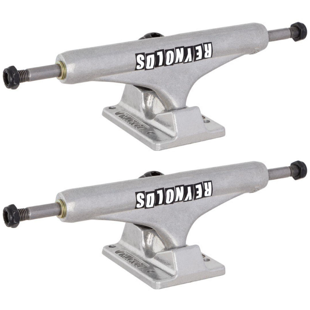 149 Hollow Independent Reynolds Block Inverted Kingpin Silver Mid Trucks (8.5")