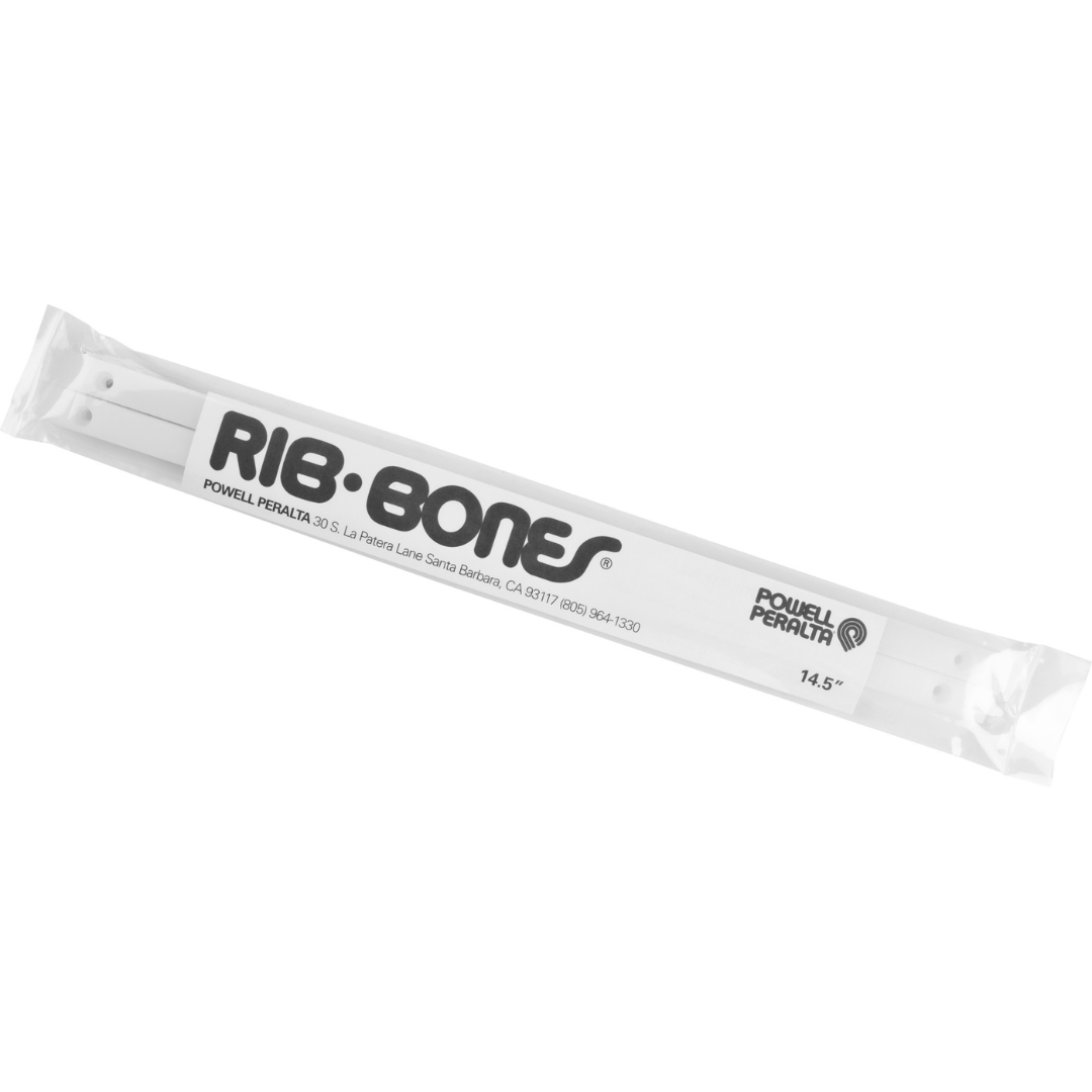 Powell Peralta 14.5" Rib Bones Skateboard Rails - White