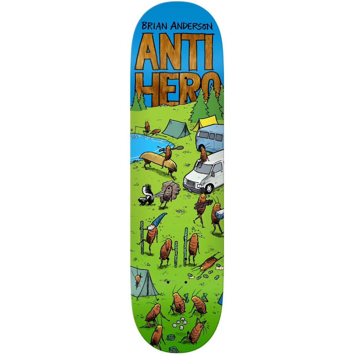8.5" Anti-Hero Brian Anderson Roached Out Pt. 2 Skateboard Deck