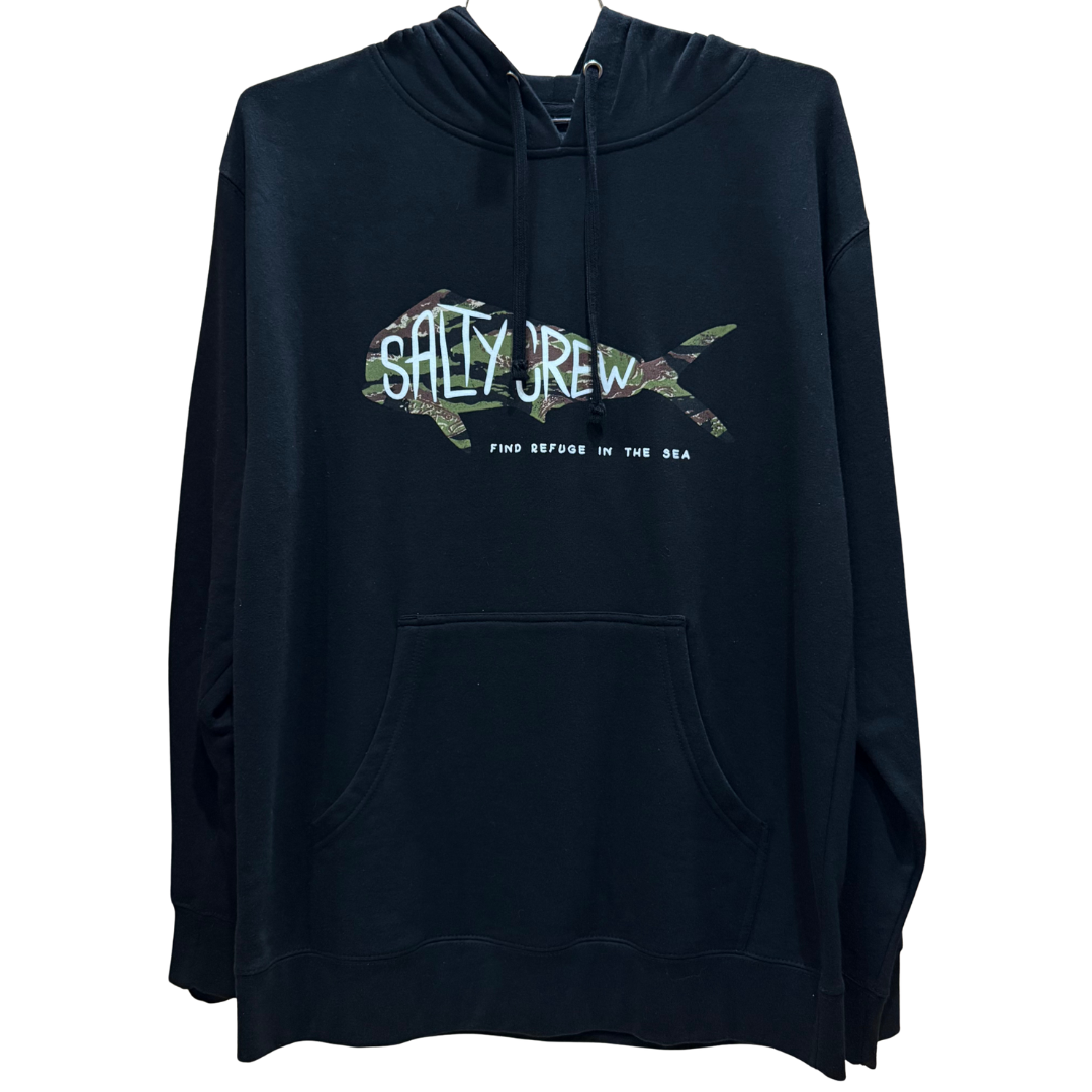 Salty Crew Sargasso Fleece Hoodie - Black
