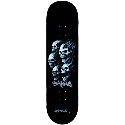8.25" April Shane O'Neill Dead Skateboard Deck - Black Dip