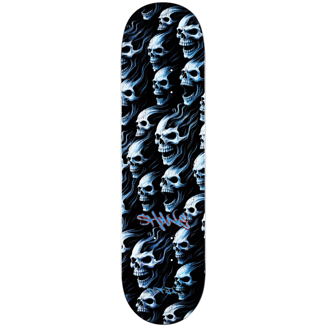 8.5" April Shane O'Neill Full Dead Skateboard Deck - Black Dip