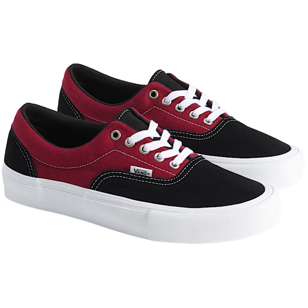 Vans Skate Era Black / Dark Red