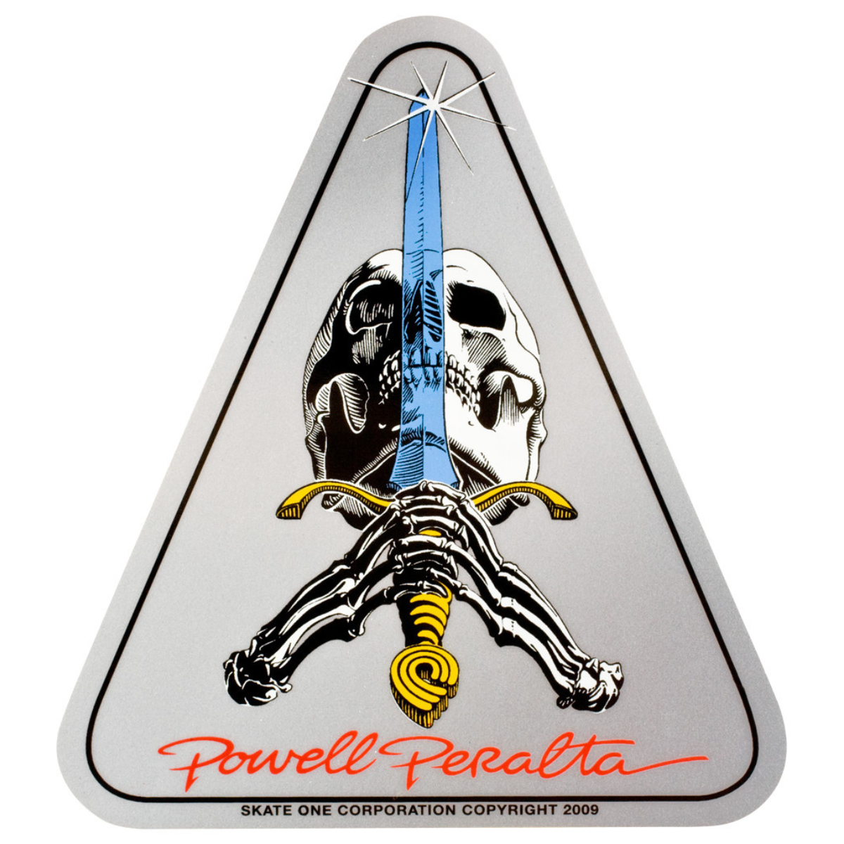 Powell Peralta Skull & Sword Sticker