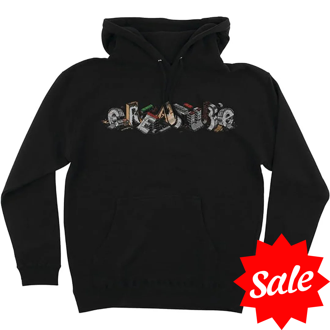Creature Skateboards Slab DIY Hoodie - Black