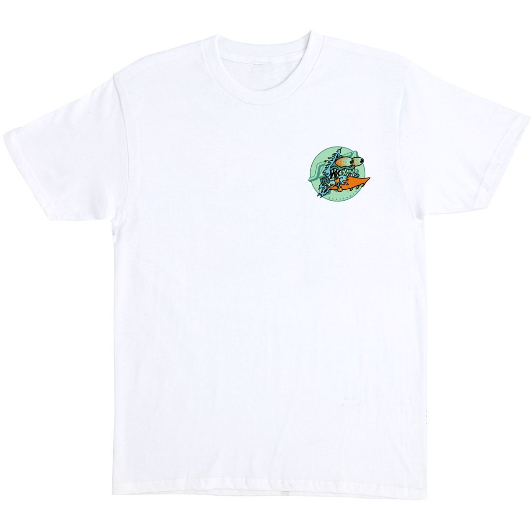 Santa Cruz Skateboards Meek Slasher Box T-Shirt - White