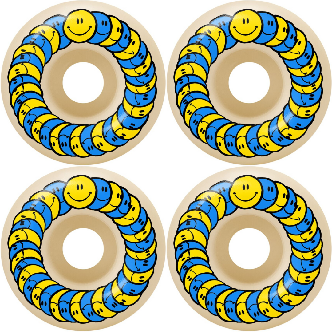 52mm Spitfire Wheels Kevin Spanky Long Happy Pro Formula Four F4 Natural 99a