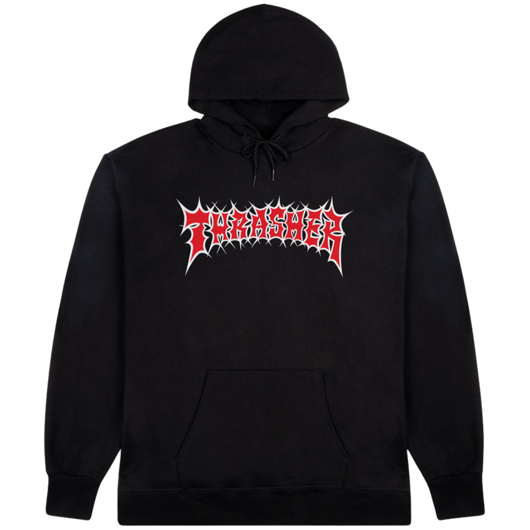 Thrasher Magazine Spikey Hoodie - Black
