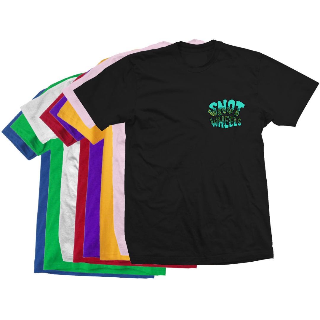 Snot Wheels Spray Can T-Shirt - ASSORTED COLORS