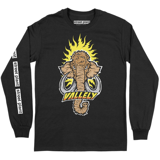 Street Plant Vallely Mammoth II Long Sleeve T-Shirt - Black