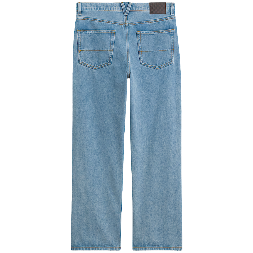 Vans Skate Check-5 Loose Denim Pants - Stonewash Blue