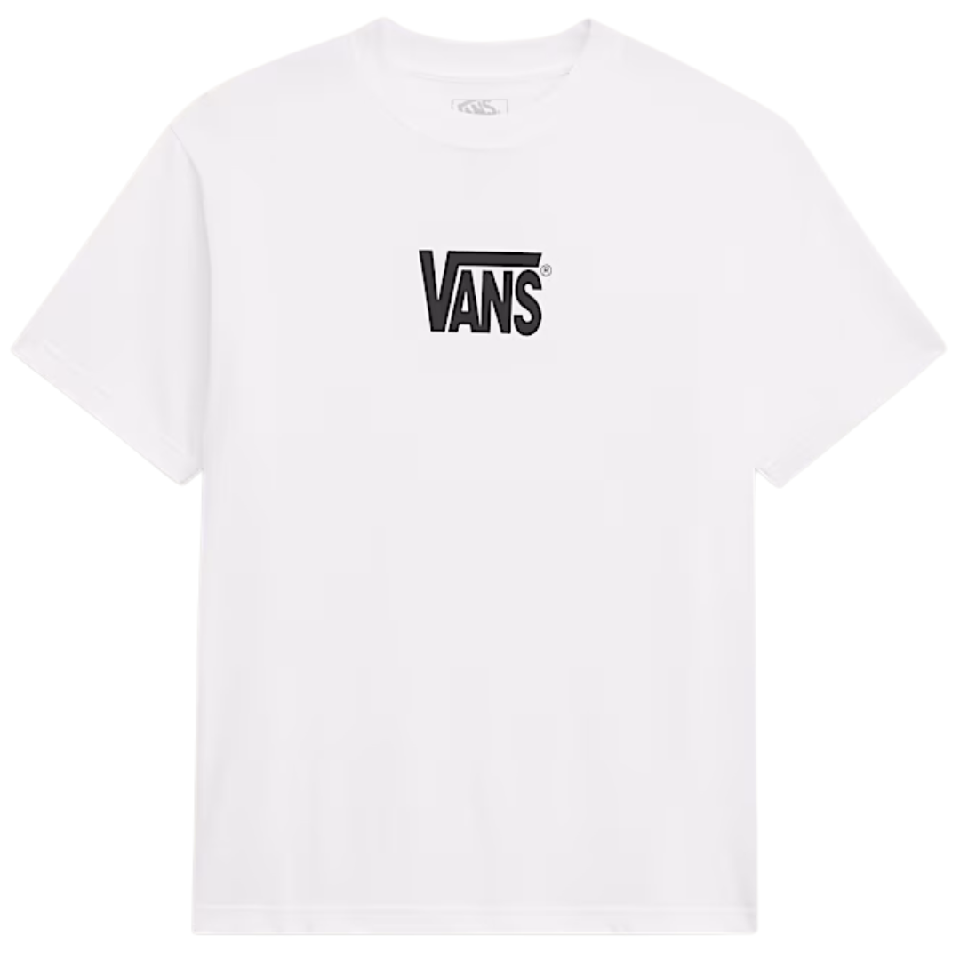 Vans Skateboarding Stretch Logo T-Shirt - White / Black