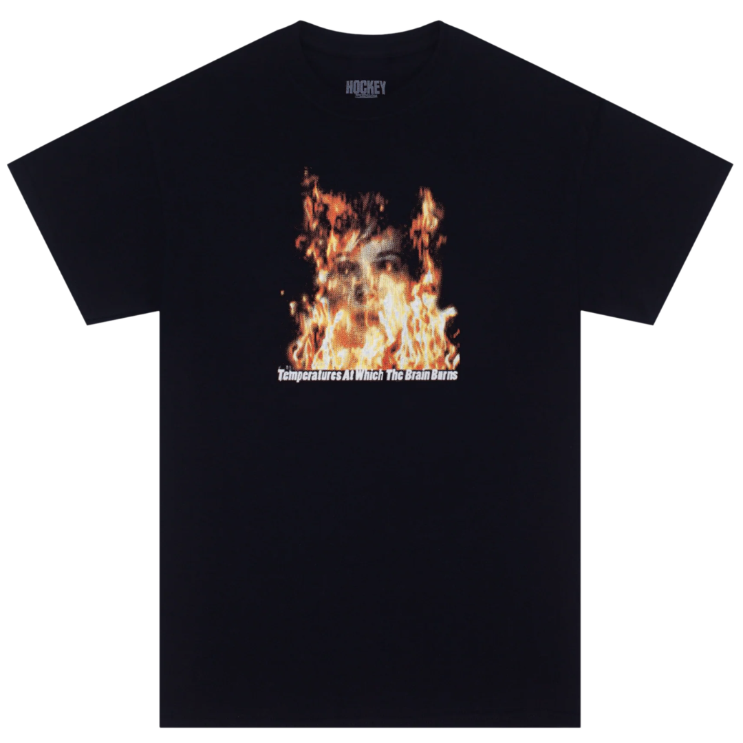 Hockey Skateboards Temperatures T-Shirt - Black