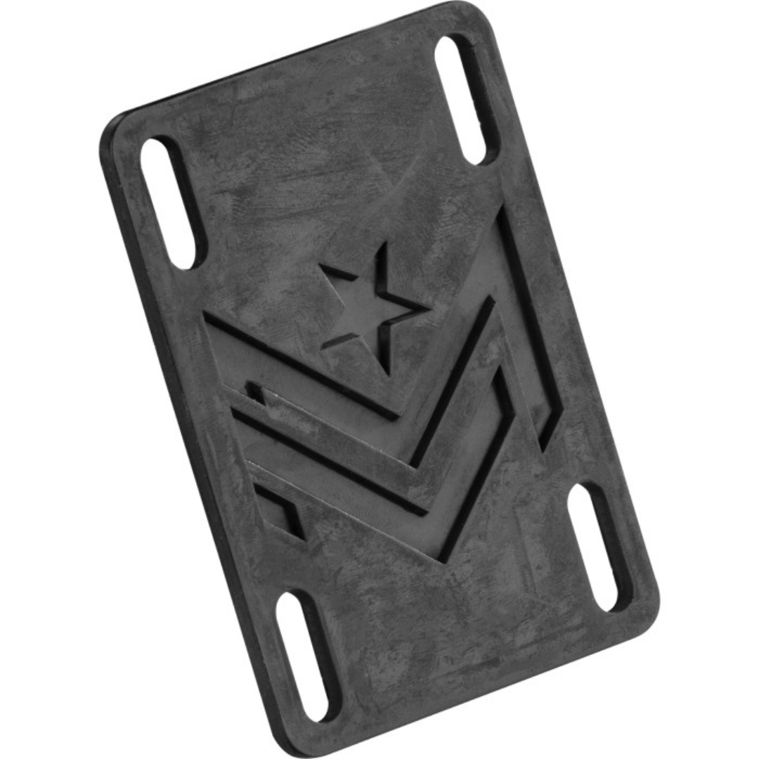 Mini Logo .10" Rubber Riser Pads 2 Pack