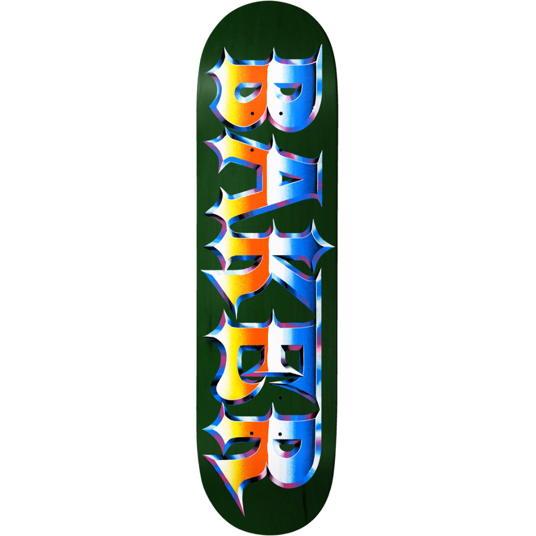 8.75" Baker Skateboards T-Funk Chrome Zone Skateboard Deck