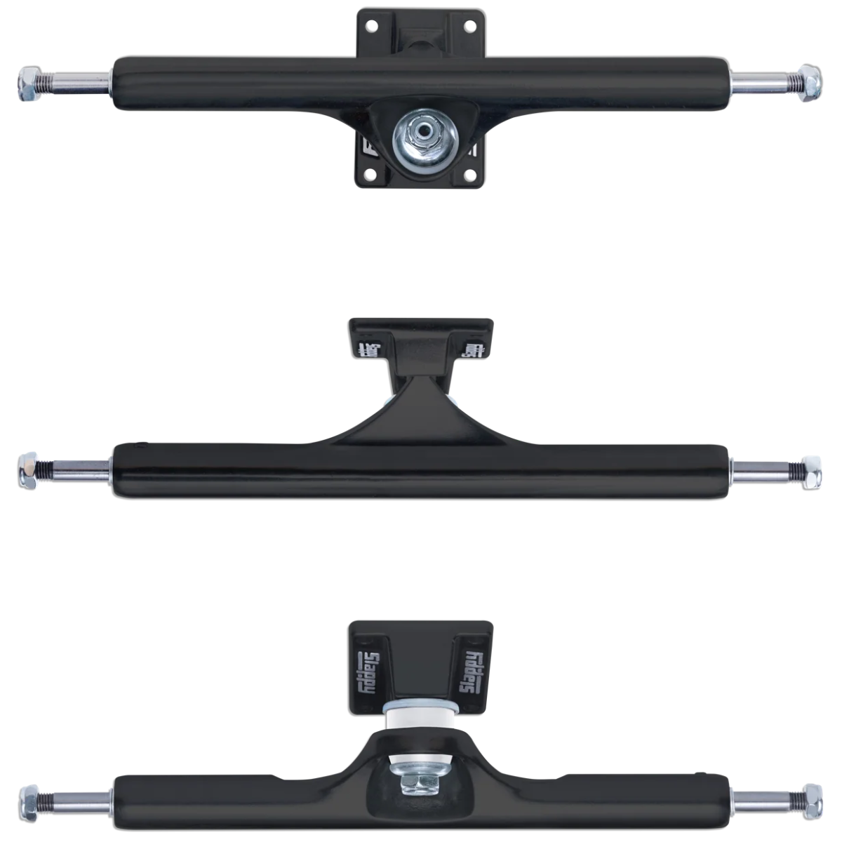 13.0" Slappy Trucks ST1 Hollow - Matte Black