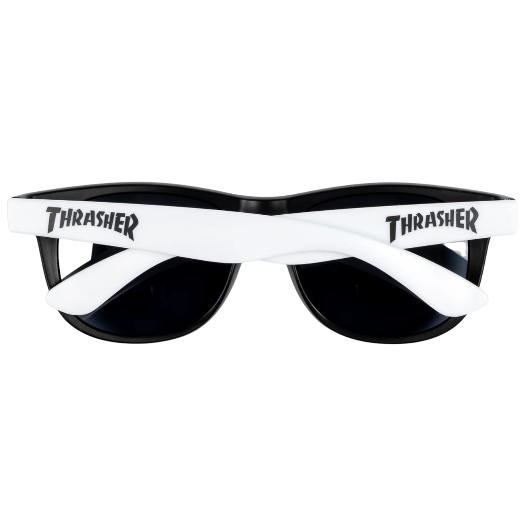 Thrasher Magazine Sunglasses White / Black