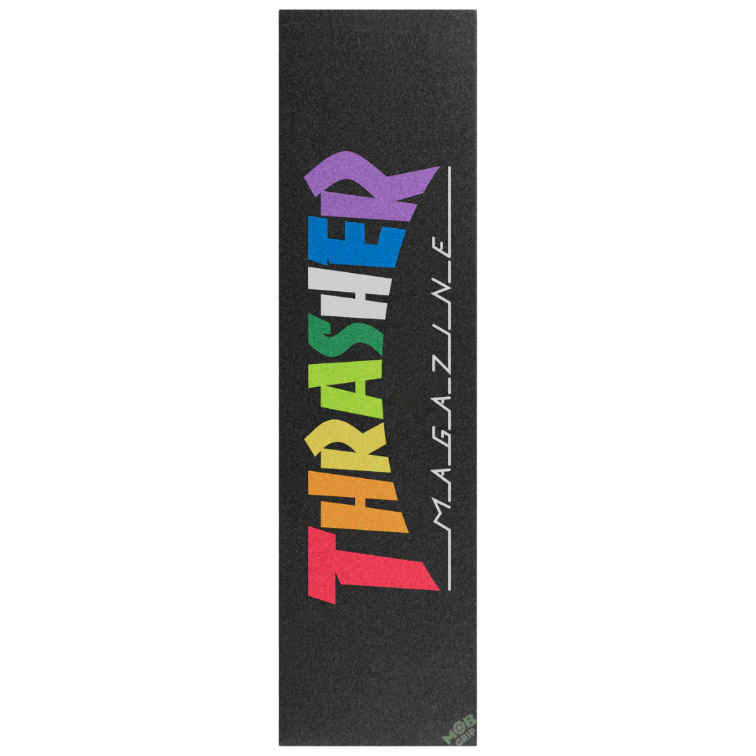 Mob Grip x Thrasher Magazine Rainbow Griptape
