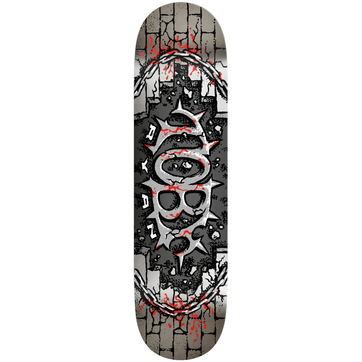 8.06" Real Toby Ryan Pro Oval Skateboard Deck