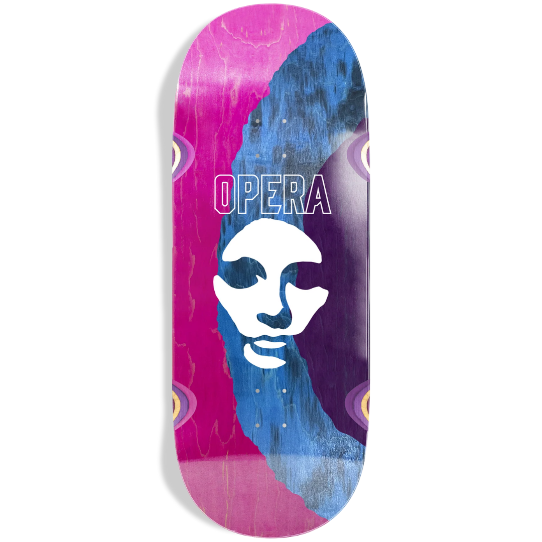 12.0" Opera Triple Torn Big Mask Skateboard Deck