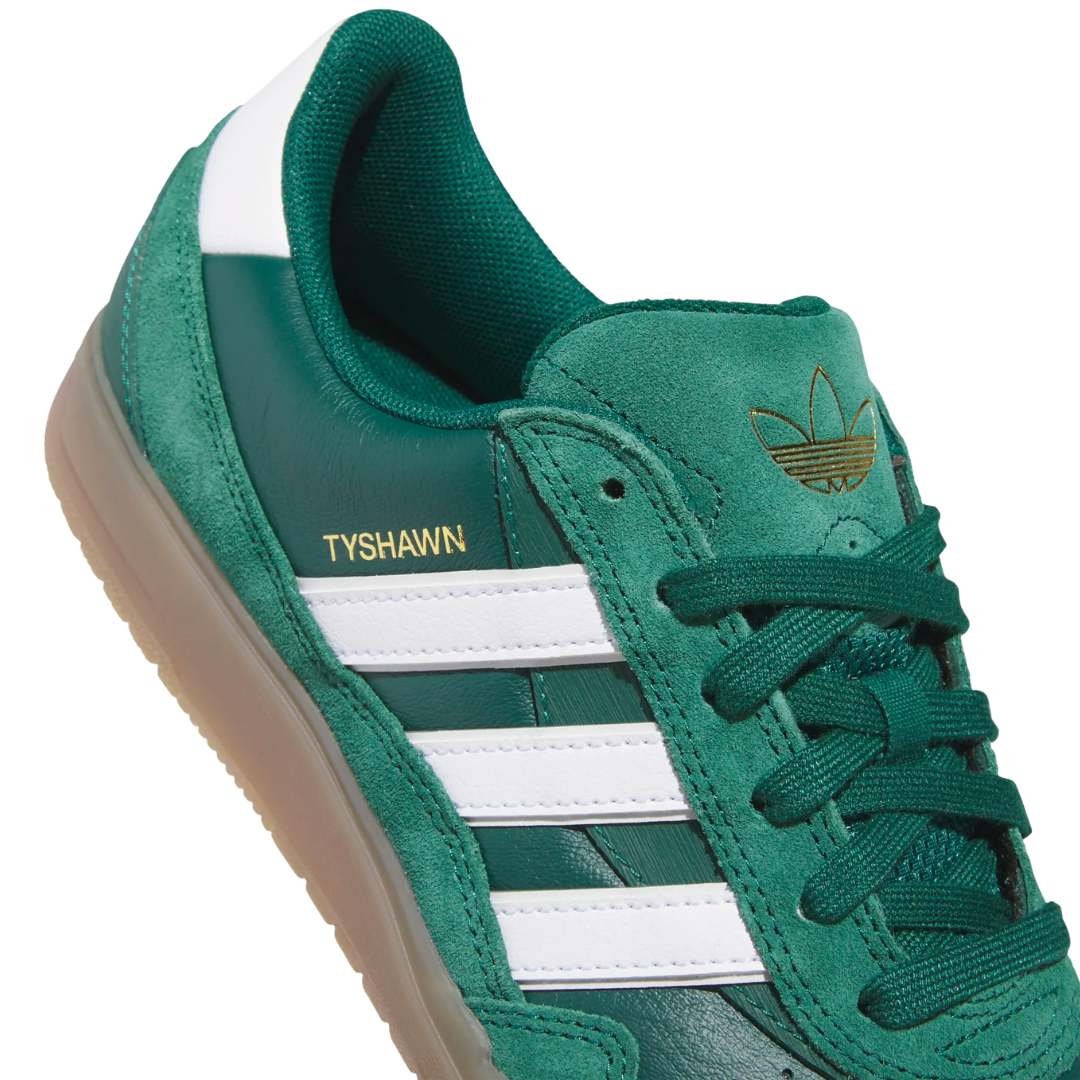 Adidas Skateboarding Tyshawn II Green / Gum Shoes