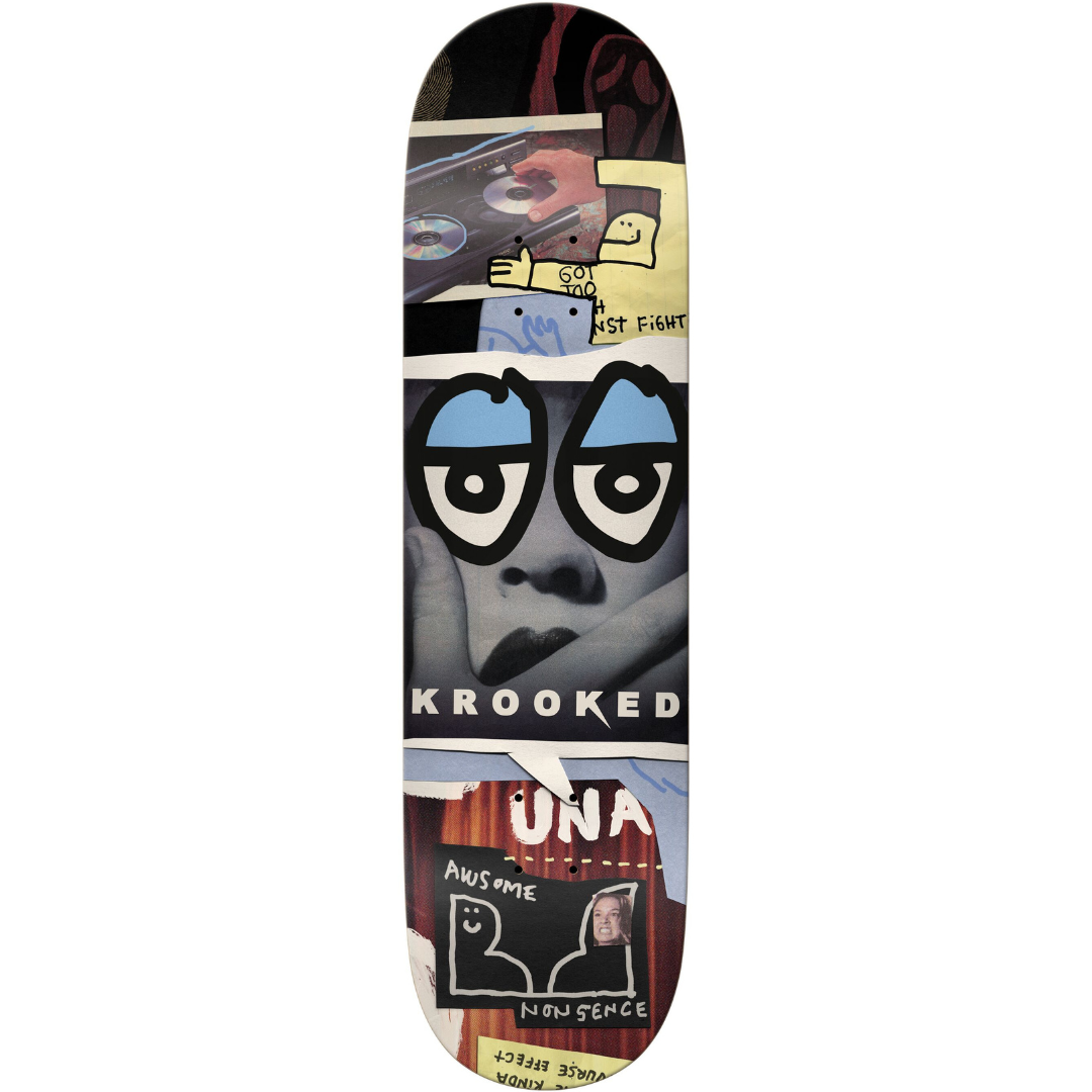 8.28" Krooked Una Farrar Nonsence Skateboard Deck
