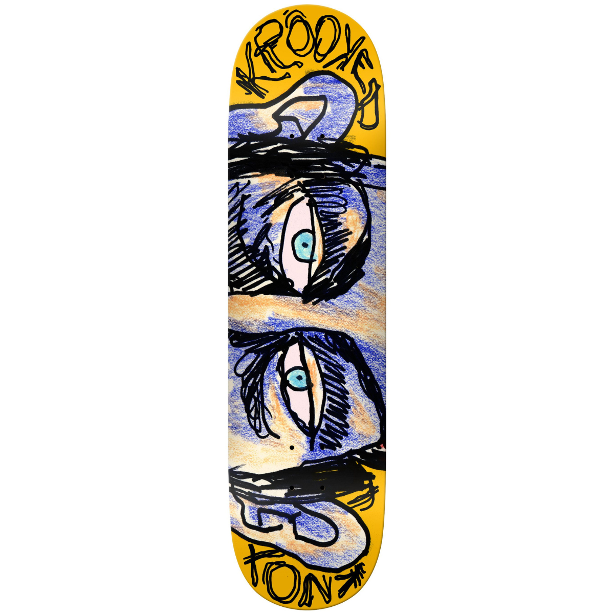 8.5" Krooked Knox Watcher Skateboard Deck