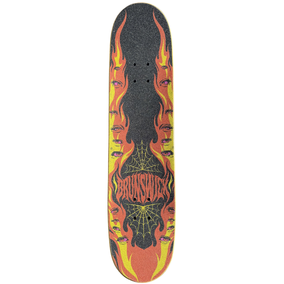 8.0" Pro Skateboard Shop Seagull Complete Skateboard - Yellow