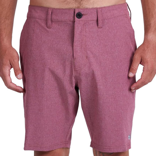 Salty Crew Drifter 21" Hybrid Walk Shorts - Plum