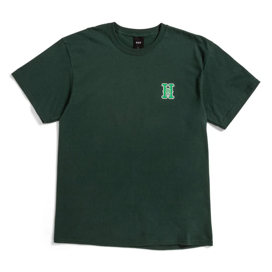 Huf x Thrasher Magazine High Point T-Shirt - Forest Green