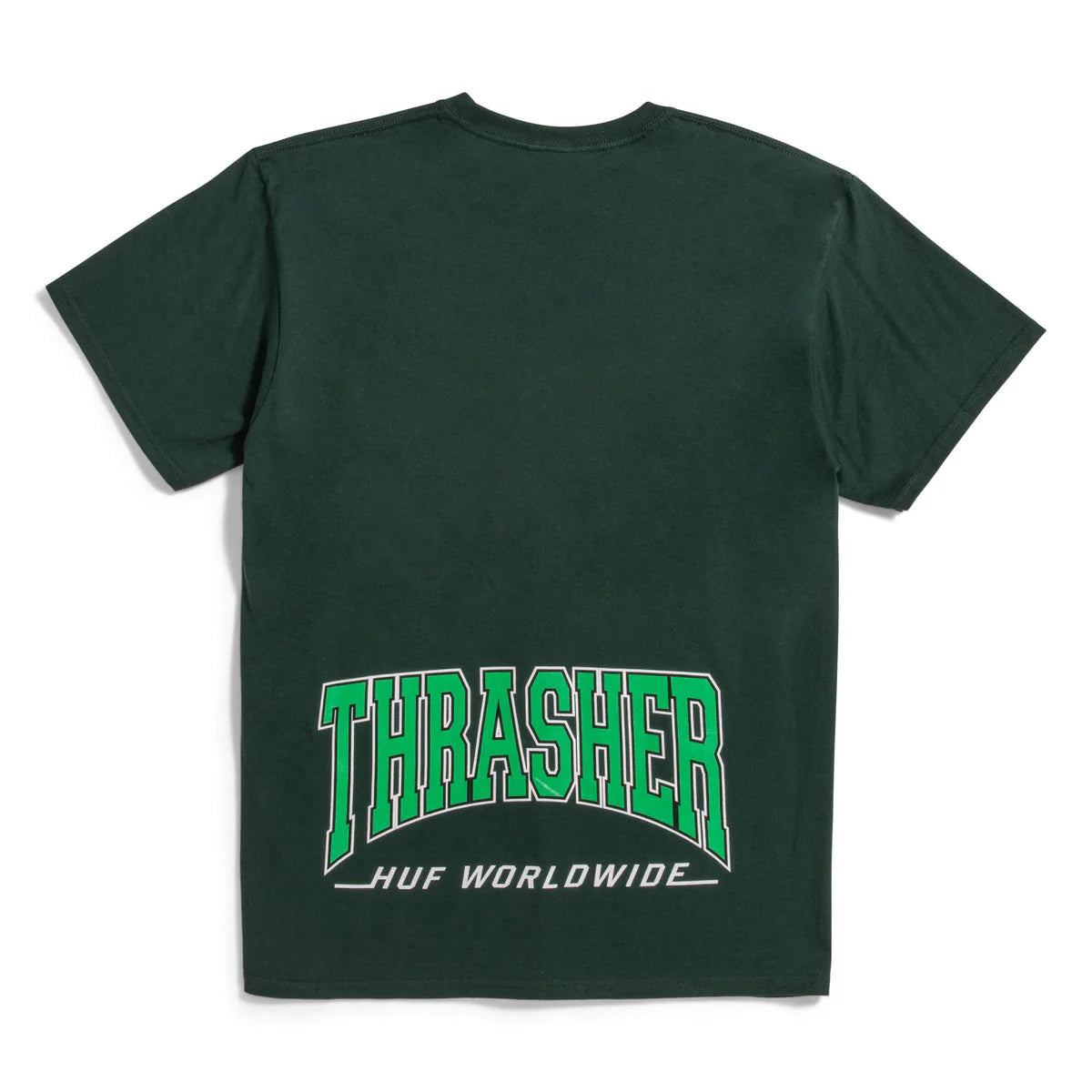 Huf x Thrasher Magazine High Point T-Shirt - Forest Green