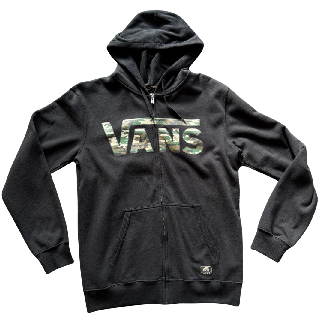 Vans Classic Zip-Up Hoodie - Black