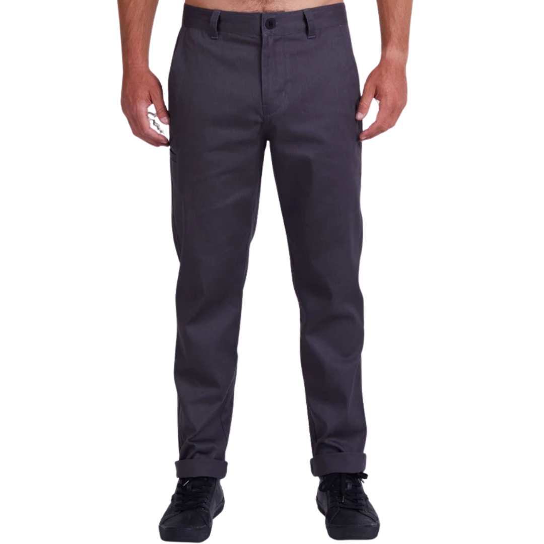 Salty Crew Deck Hand Chino Pants - Charcoal