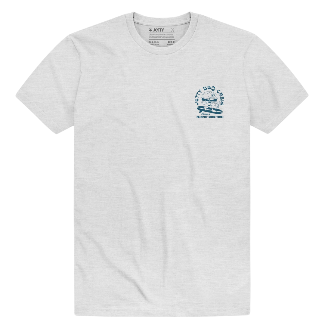 Jetty YOUTH Burger Crew T-shirt - Ash Grey