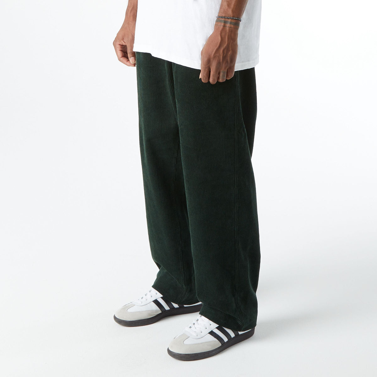 HUF Corduroy Leisure Pants - Forest Green