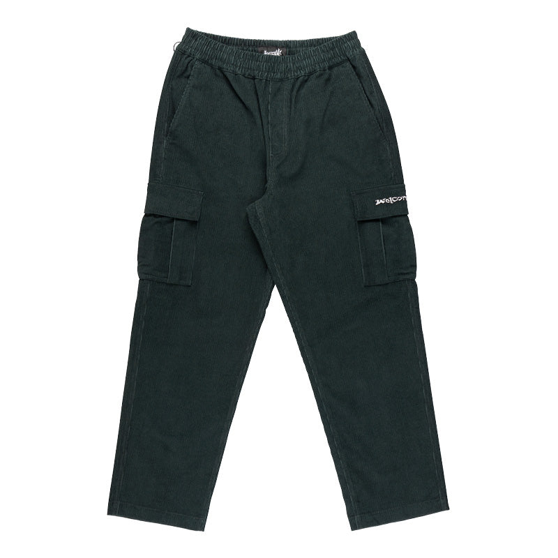 Welcome Skateboards Chamber Corduroy Cargo Pants - Spruce