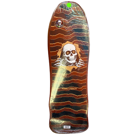 Powell Peralta 9.75" Geegah Ripper Skateboard Deck - Maroon